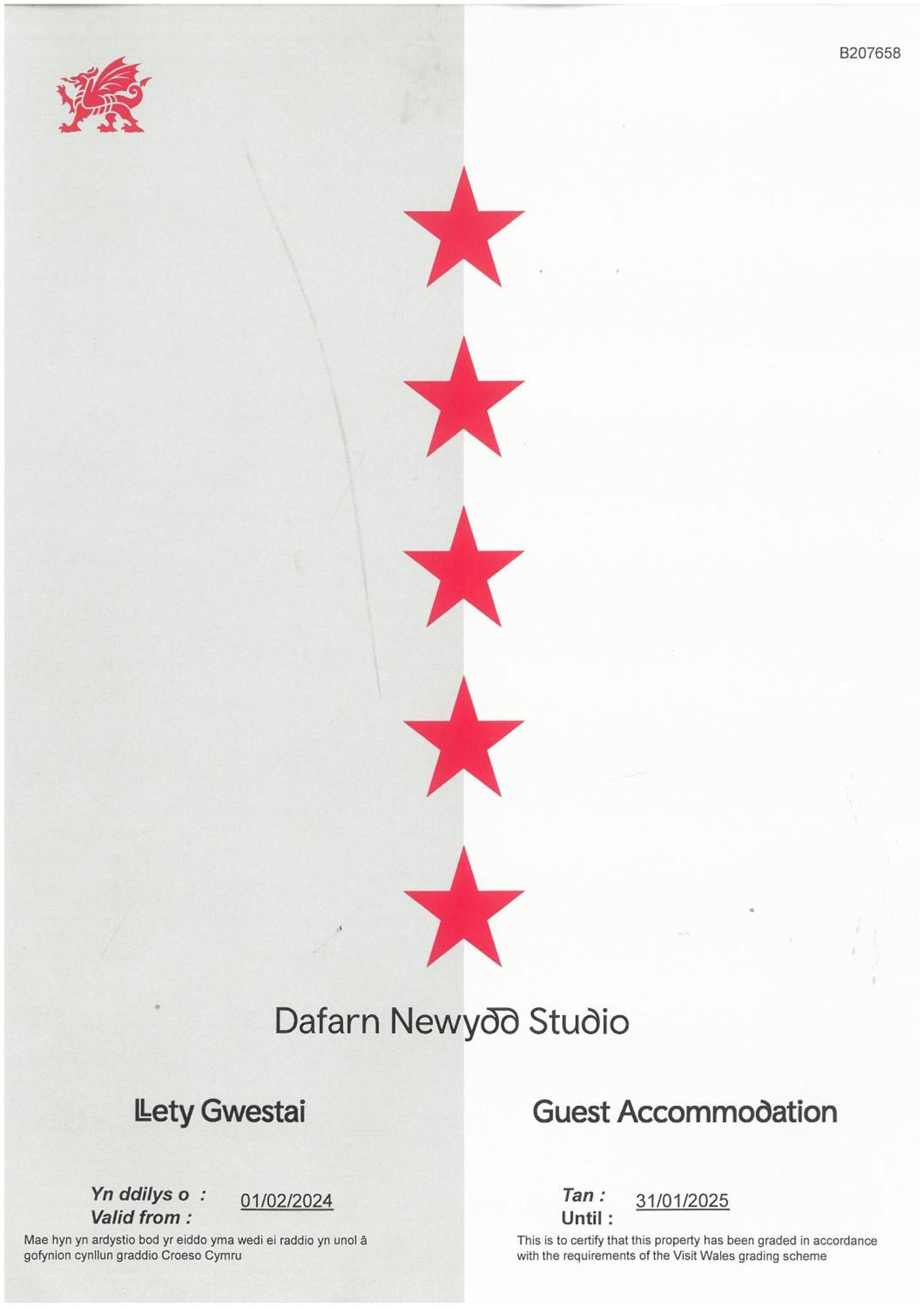Dafarn Newydd Homestay